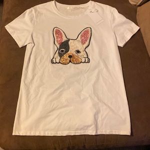 NWT French Bulldog Shirt